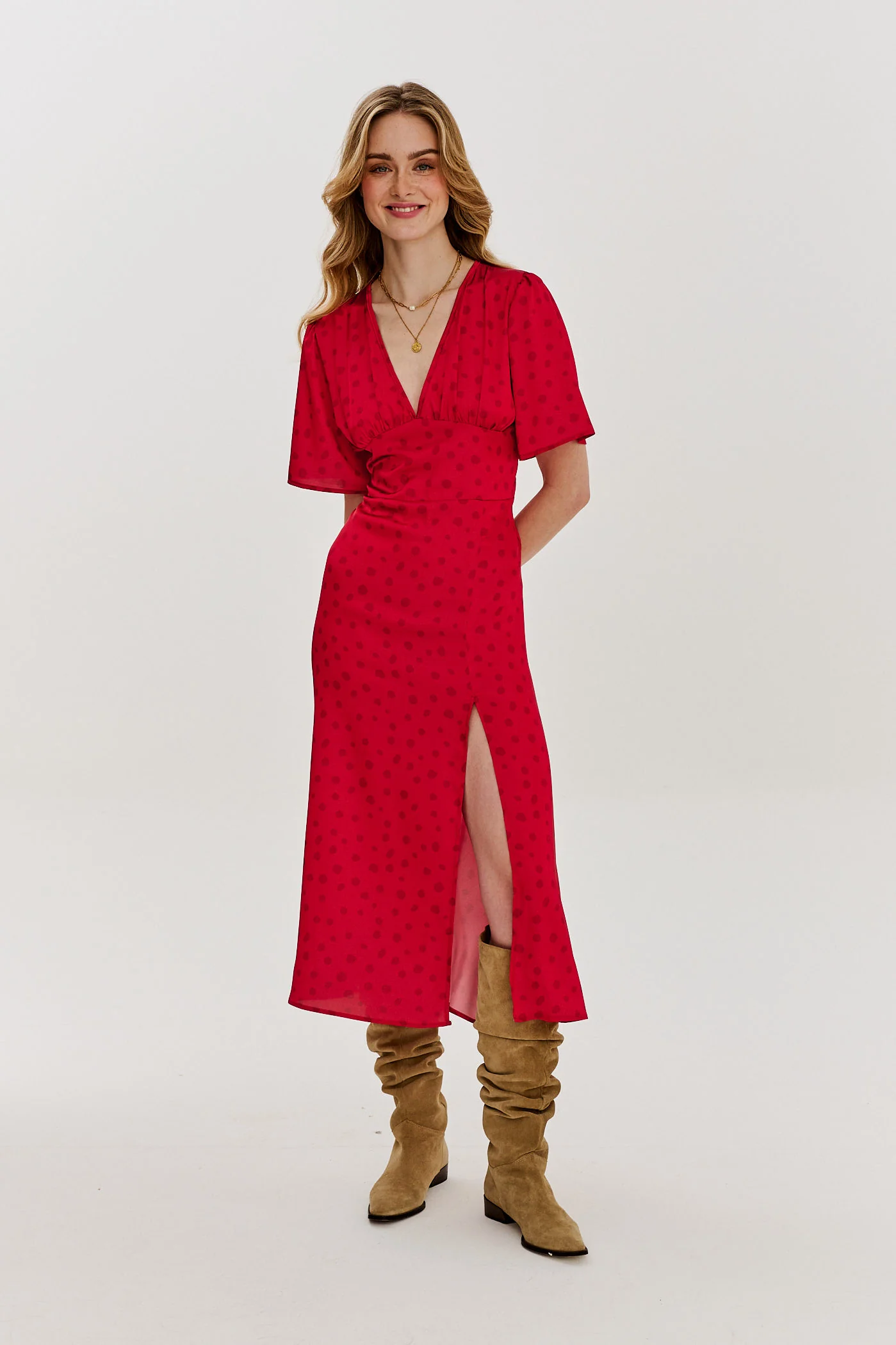Sukienka midi Mulberry Charm - Image 12