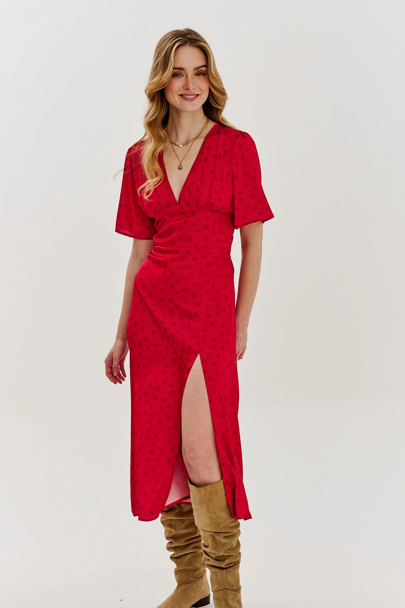 Sukienka midi Mulberry Charm - Image 13