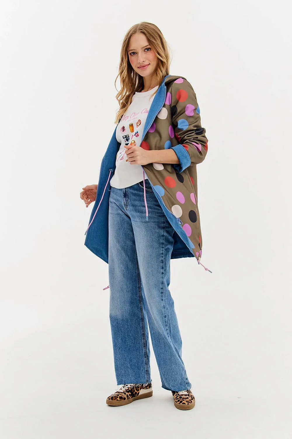 Parka dwustronna Moon Dots - Image 12