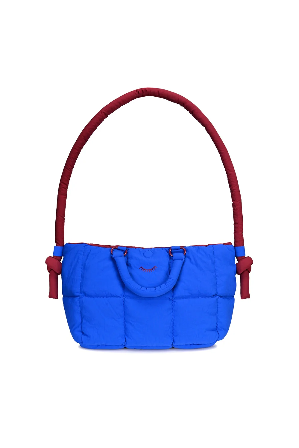 Pikowana torba dwustronna Navy Cloud - Image 3