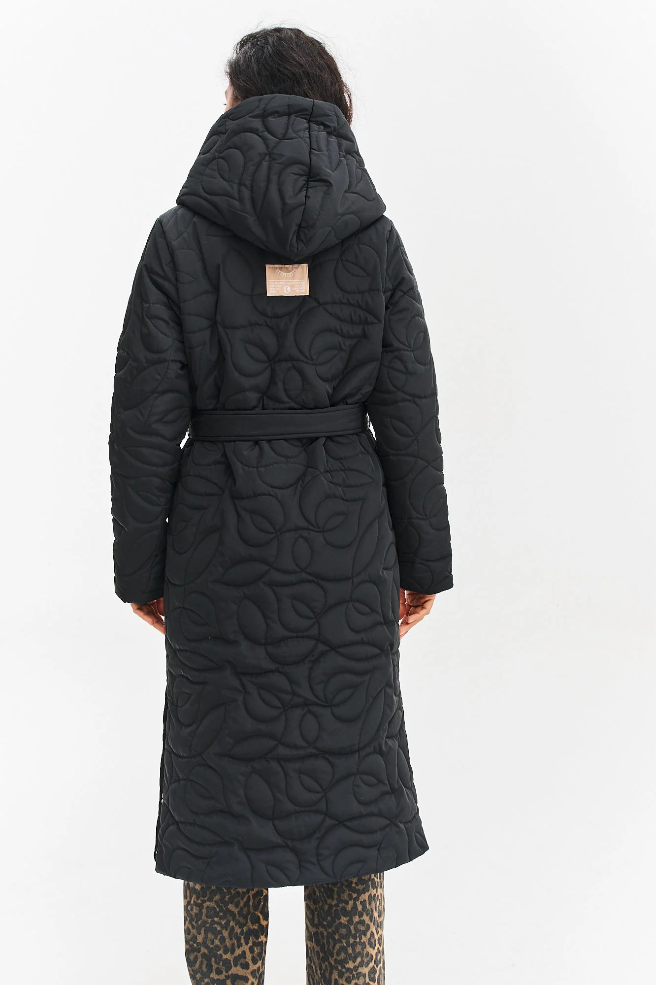 Płaszcz pikowany Anabelle Noir - Image 5