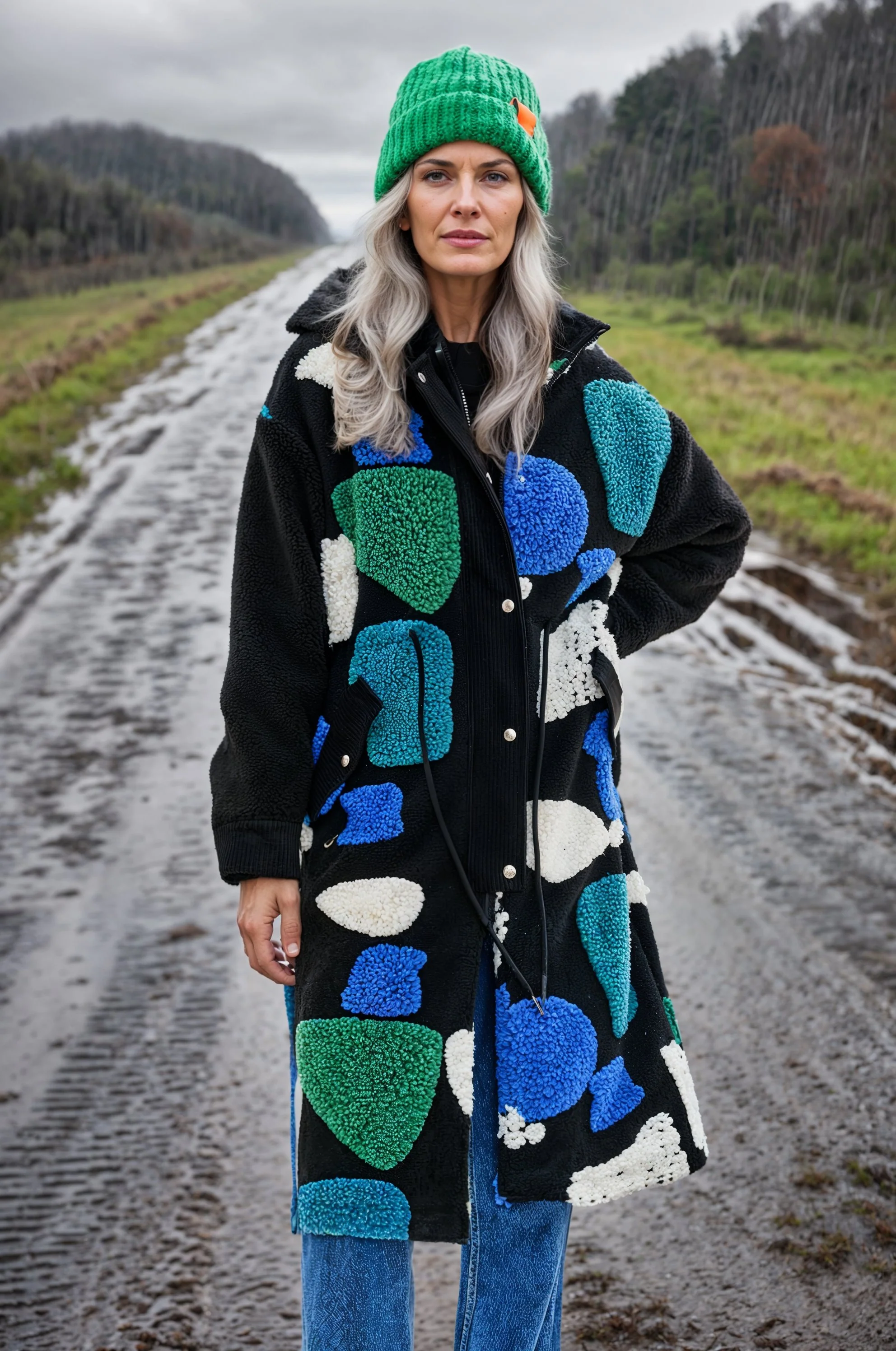 Płaszcz Teddy Emerald Dream - Image 10