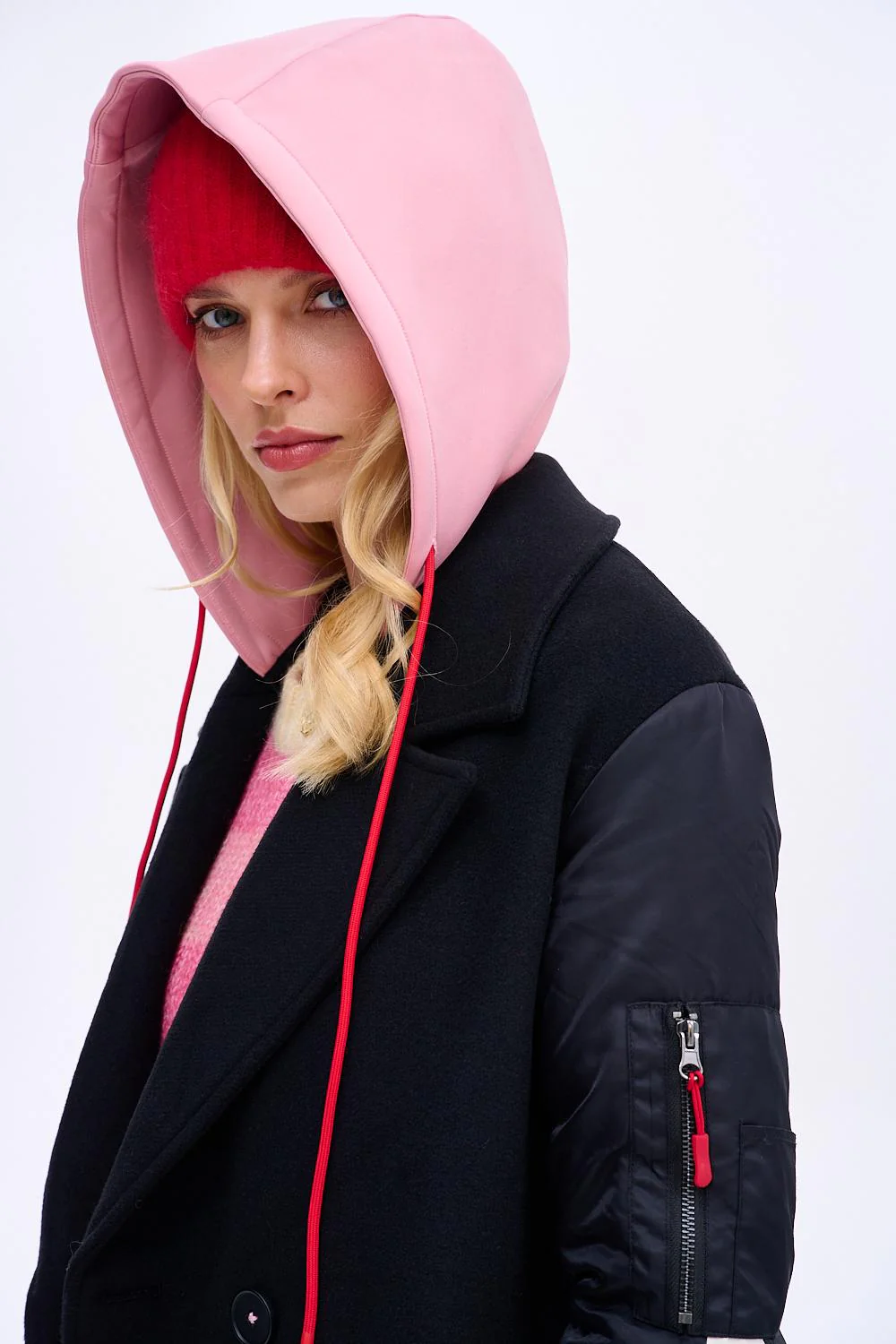 Płaszcz z kapturem Pink Punk - Image 10