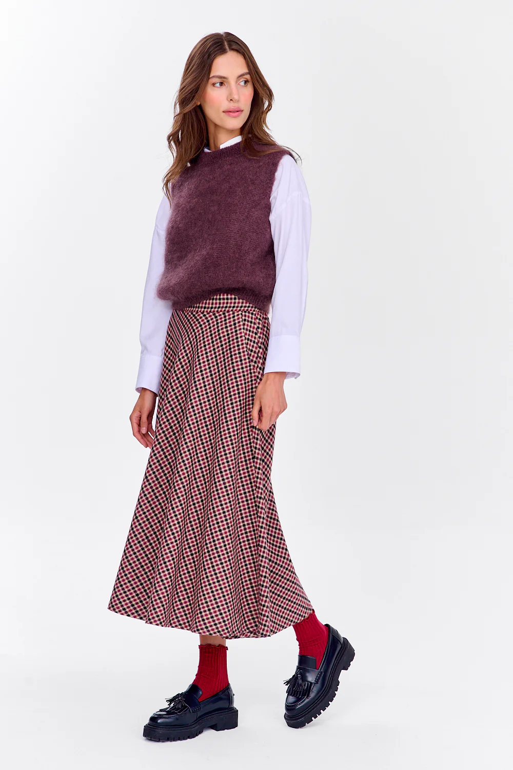 Spódnica flanelowa Sunday Crush - Image 11