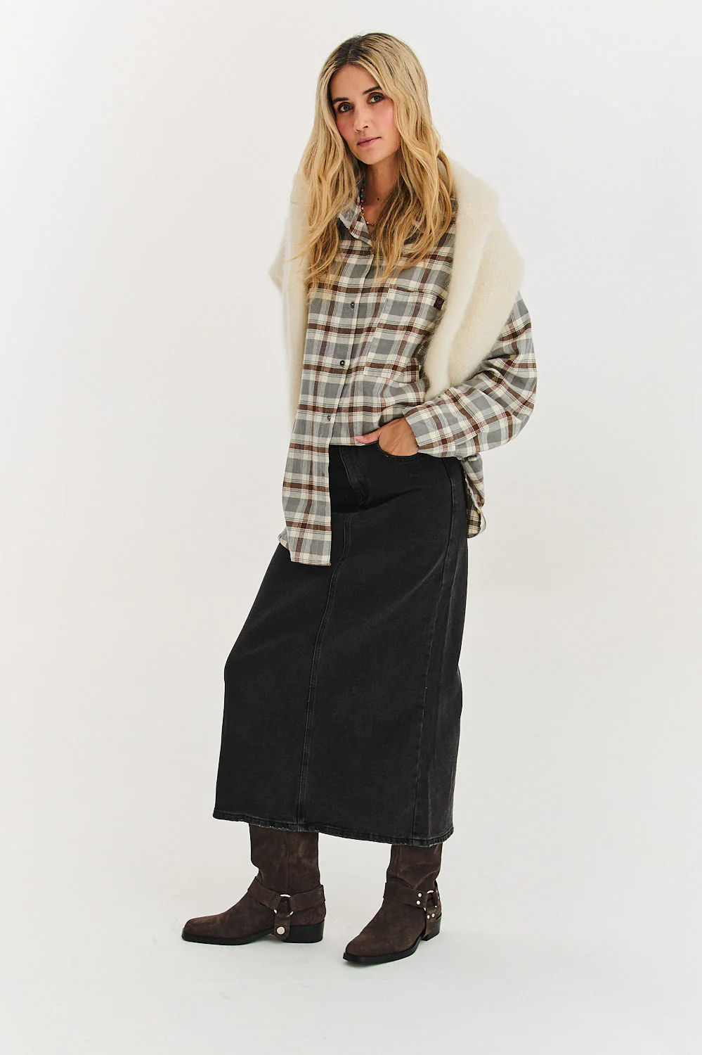 Spódnica jeansowa Slow Season - Image 10