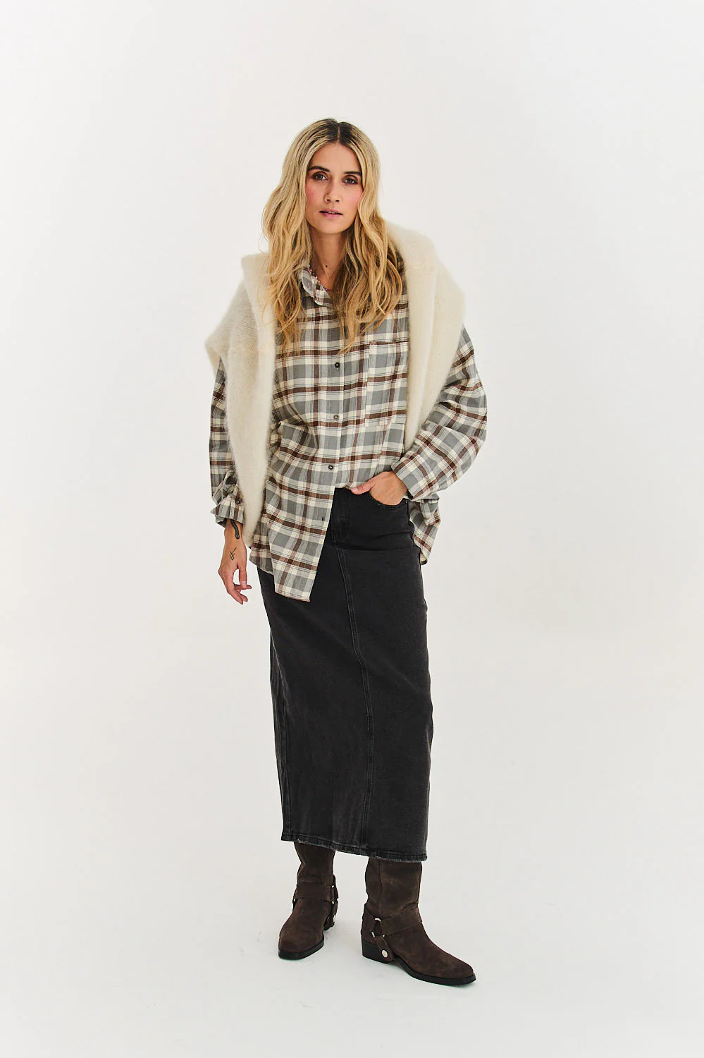 Spódnica jeansowa Slow Season - Image 11