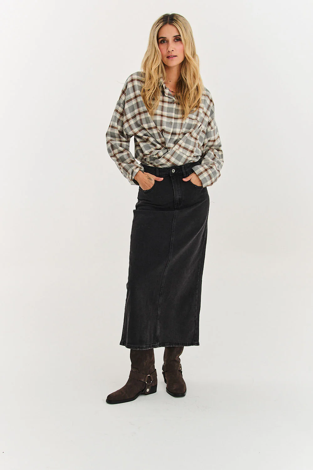 Spódnica jeansowa Slow Season - Image 13