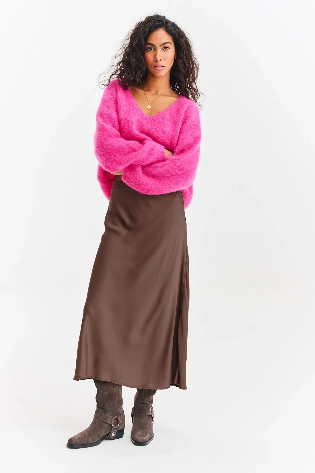 Spódnica midi Chocolate Touch - Image 17