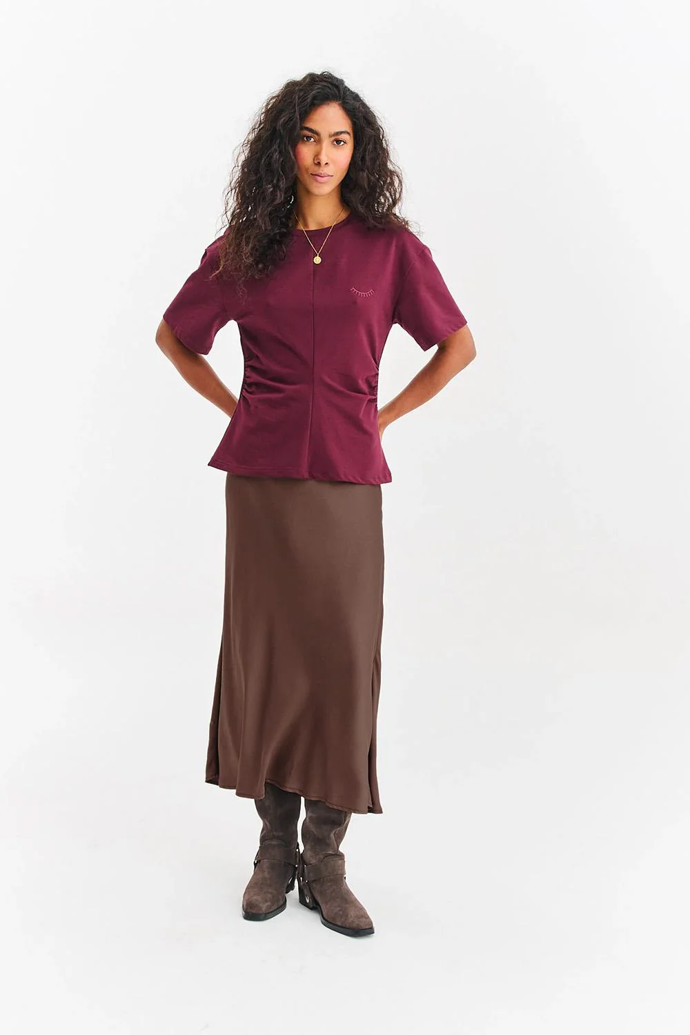 Spódnica midi Chocolate Touch - Image 18