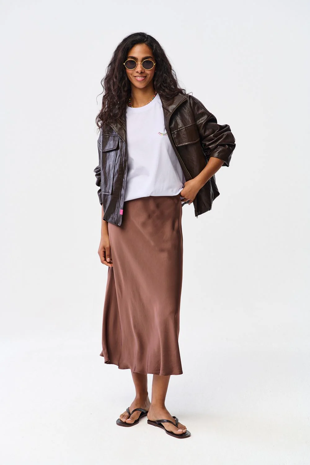 Spódnica midi Chocolate Touch - Image 27