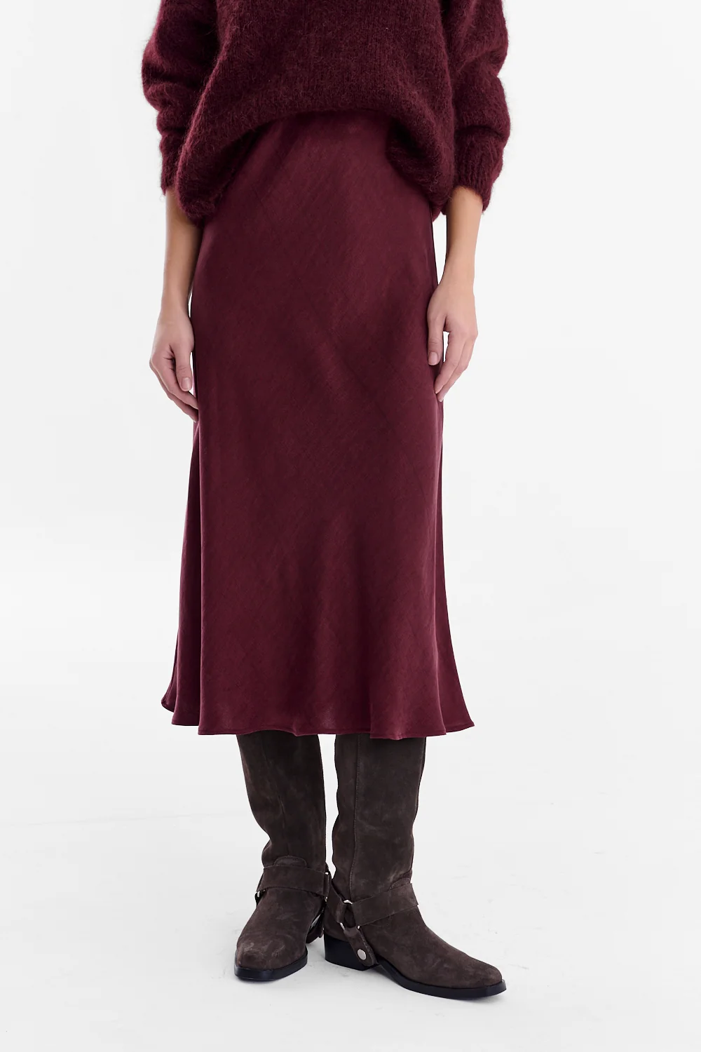 Spódnica midi Mulberry Delight - Image 5