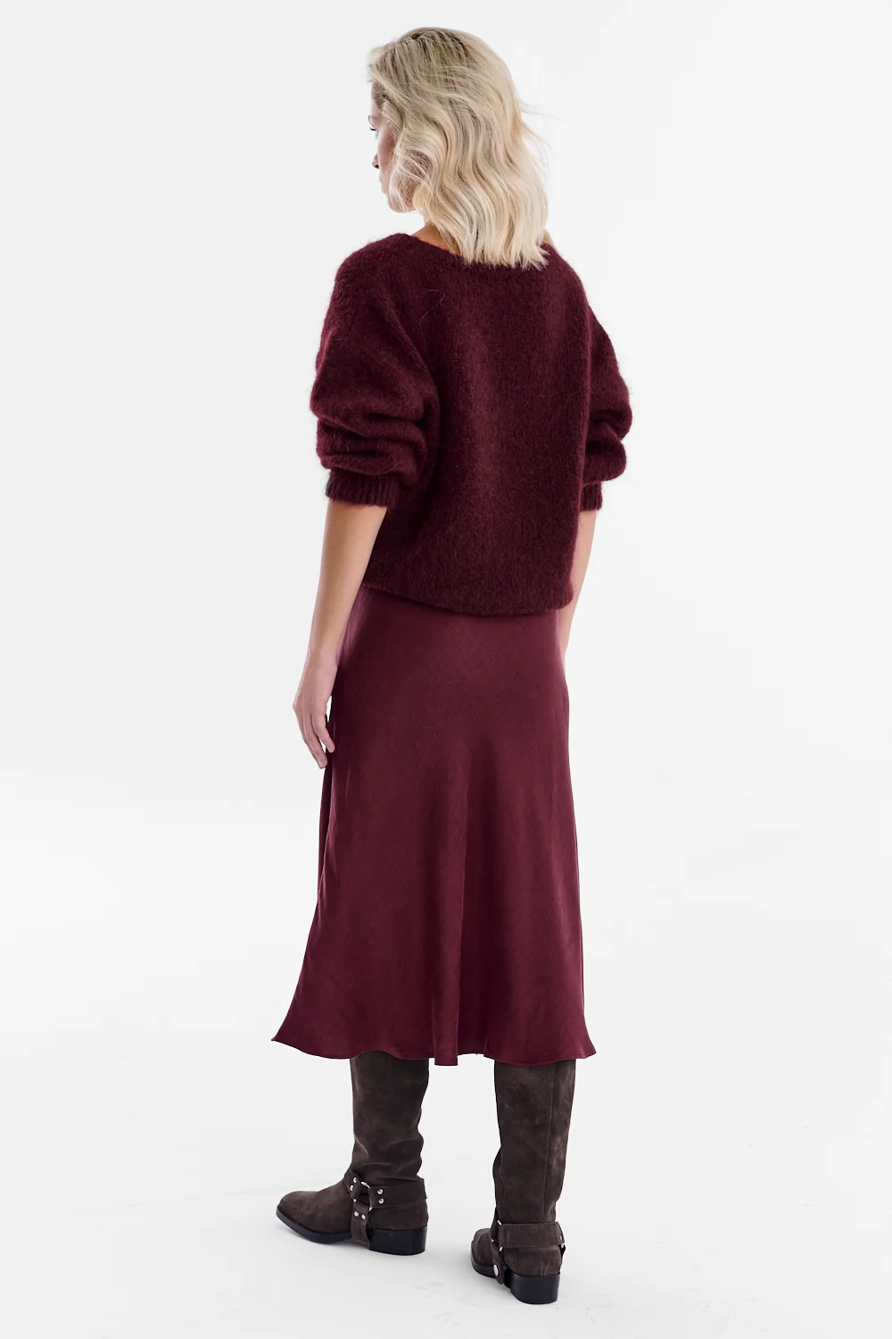 Spódnica midi Mulberry Delight - Image 6