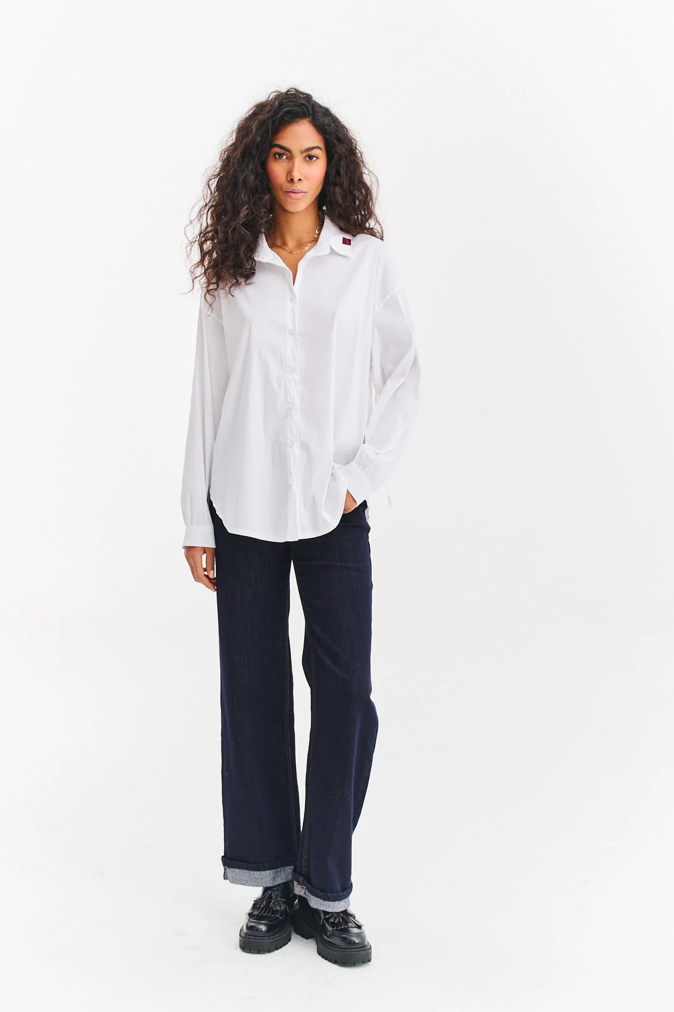 Spodnie jeansowe Raw Elegance - Image 3