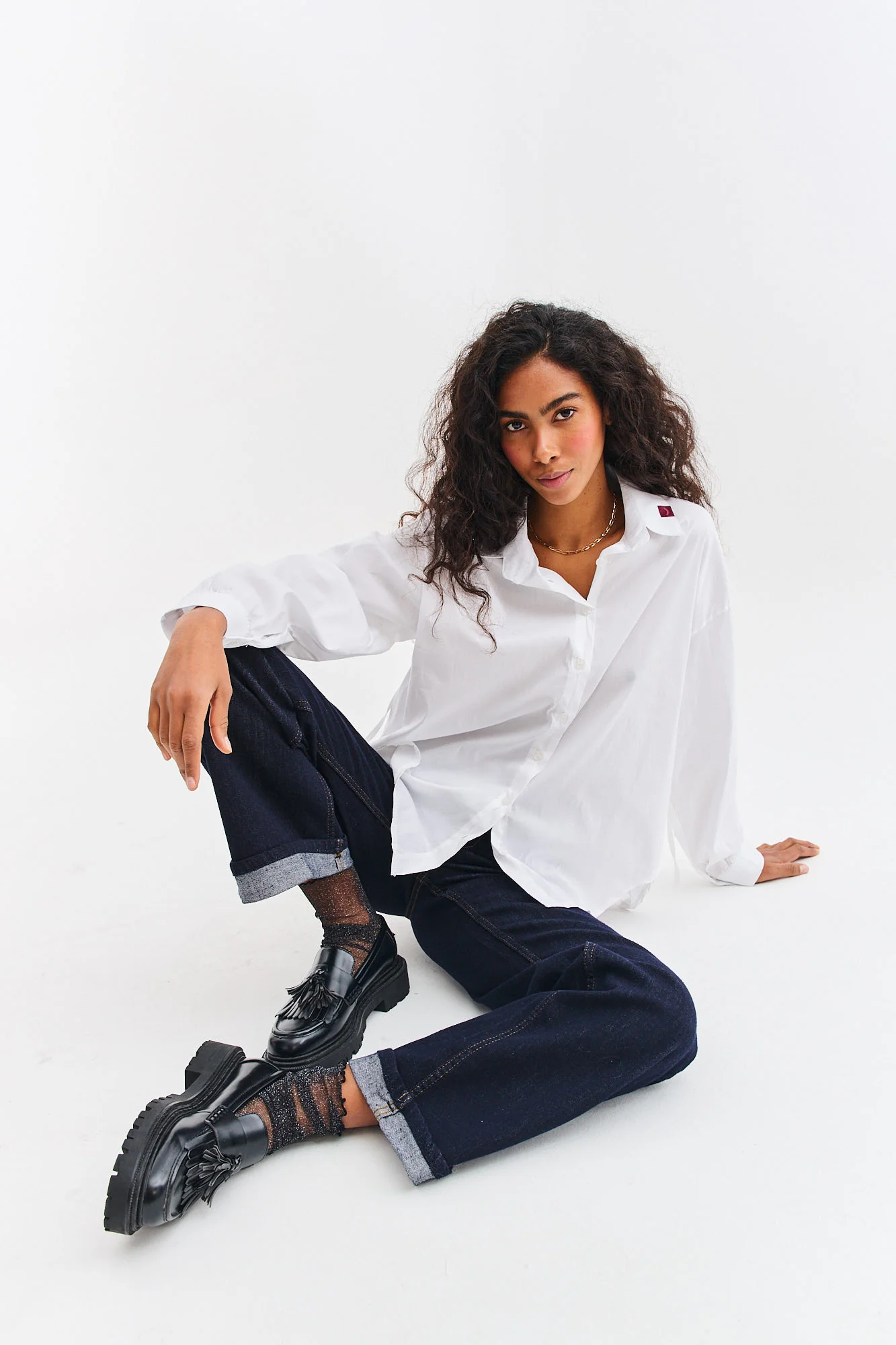 Spodnie jeansowe Raw Elegance - Image 5
