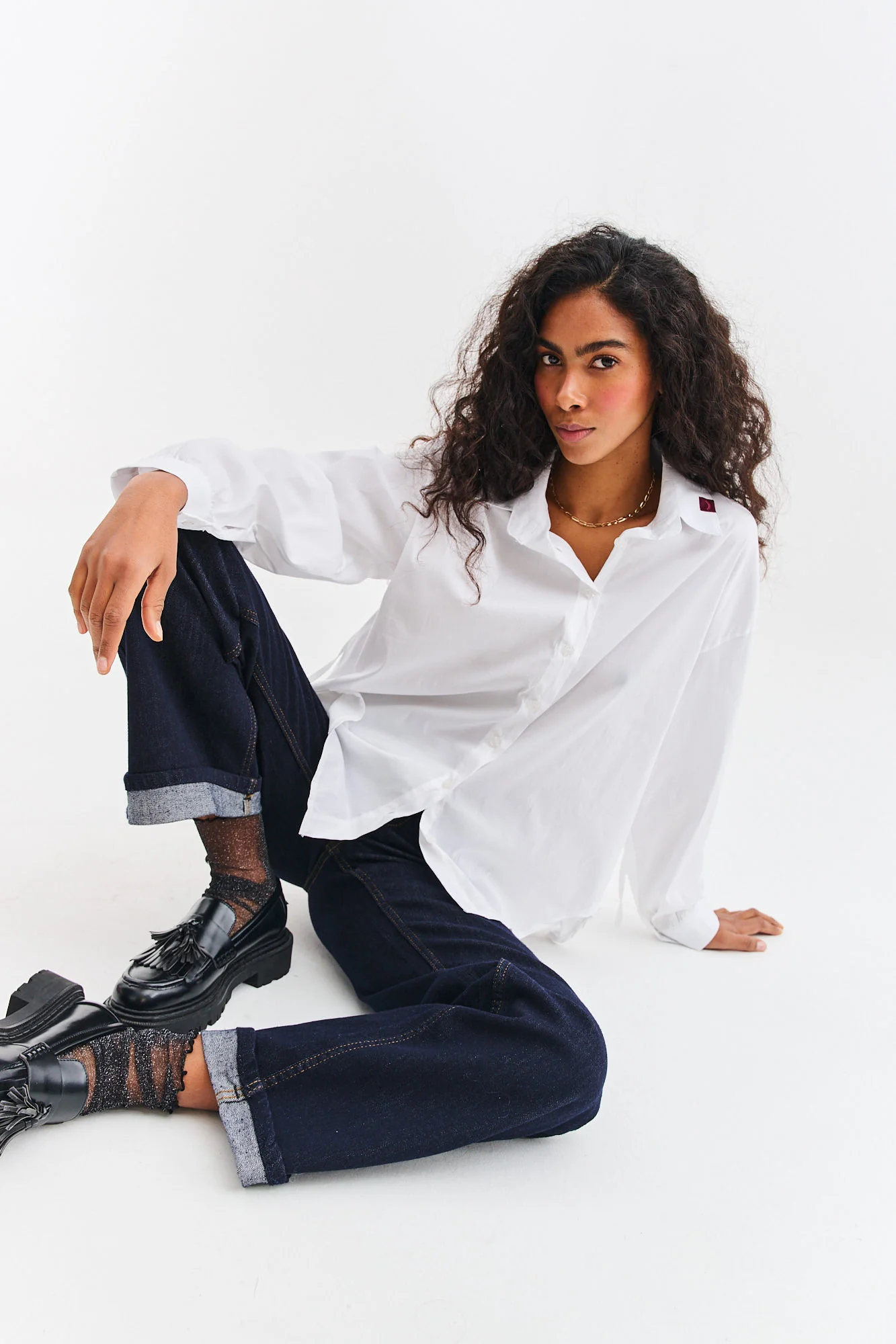 Spodnie jeansowe Raw Elegance - Image 8