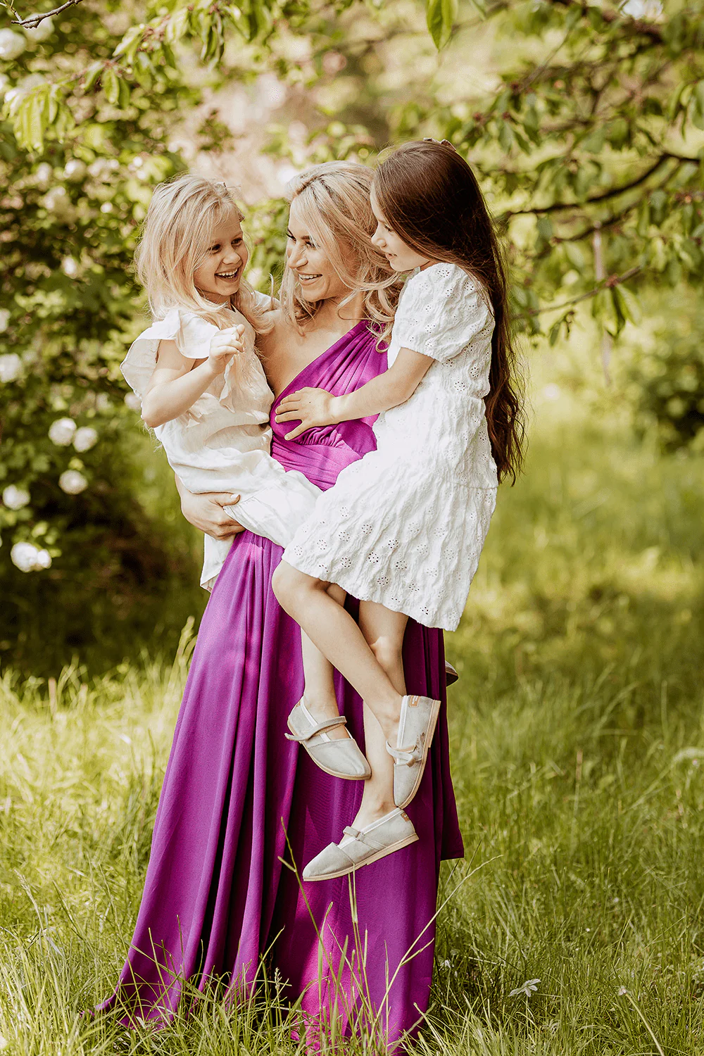 Sukienka infinity maxi Magenta Love - Image 12