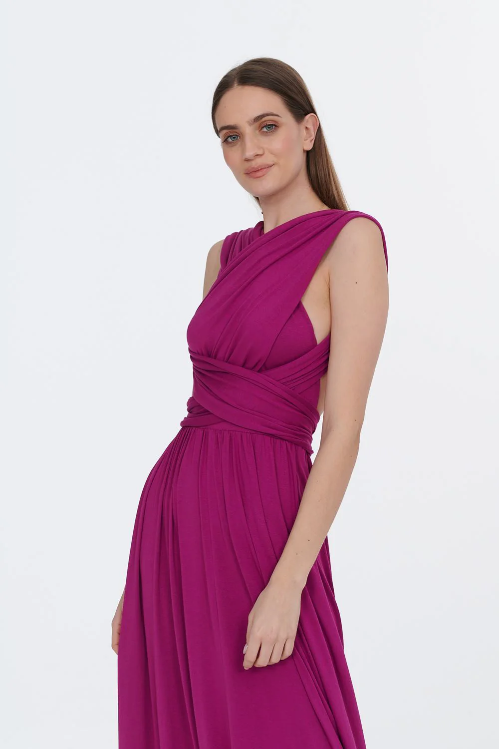 Sukienka infinity maxi Magenta Love - Image 23