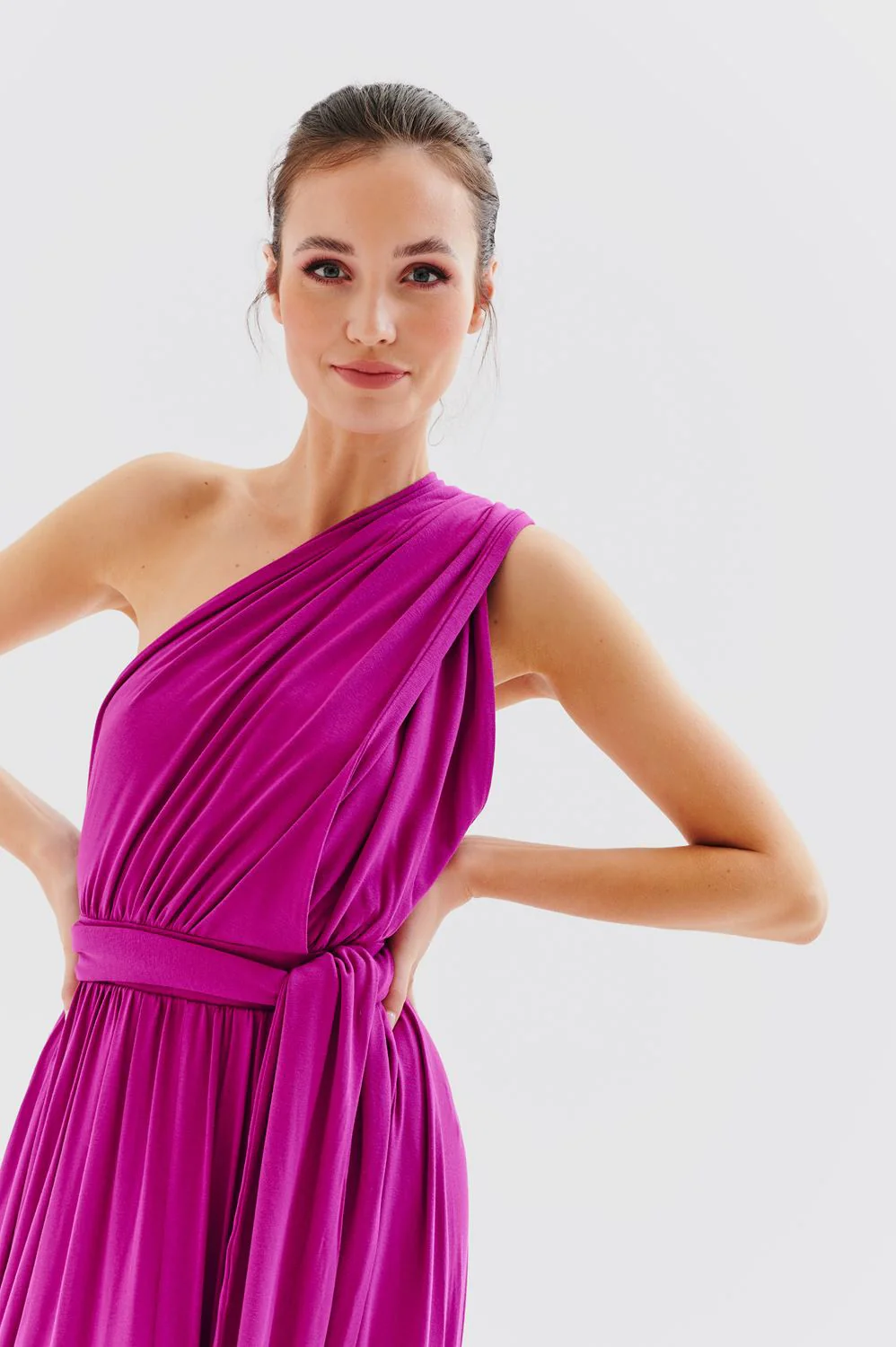 Sukienka infinity maxi Magenta Love - Image 8
