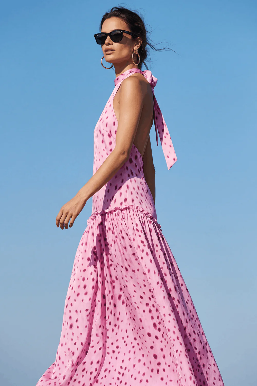 Sukienka maxi Midnight Berry - Image 4
