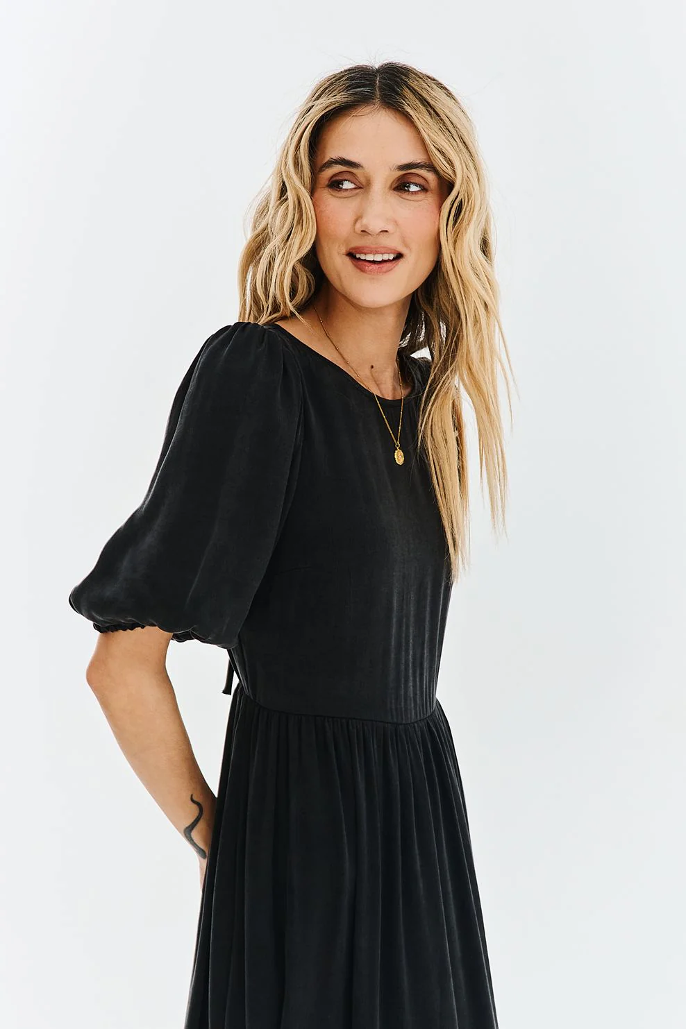 Sukienka midi Black Orchid - Image 18
