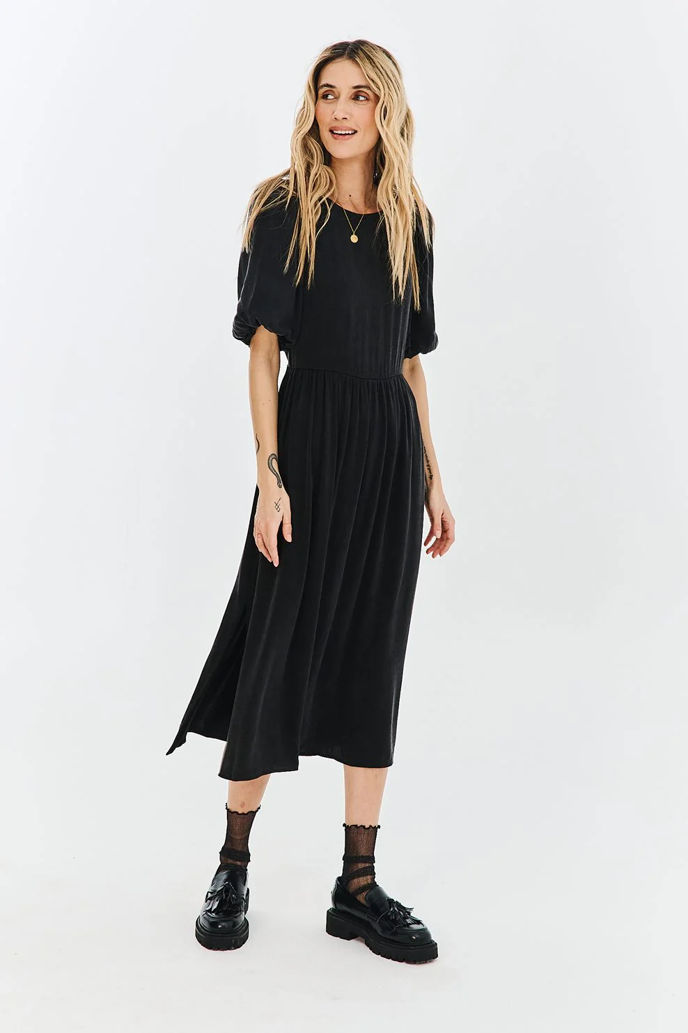 Sukienka midi Black Orchid - Image 3