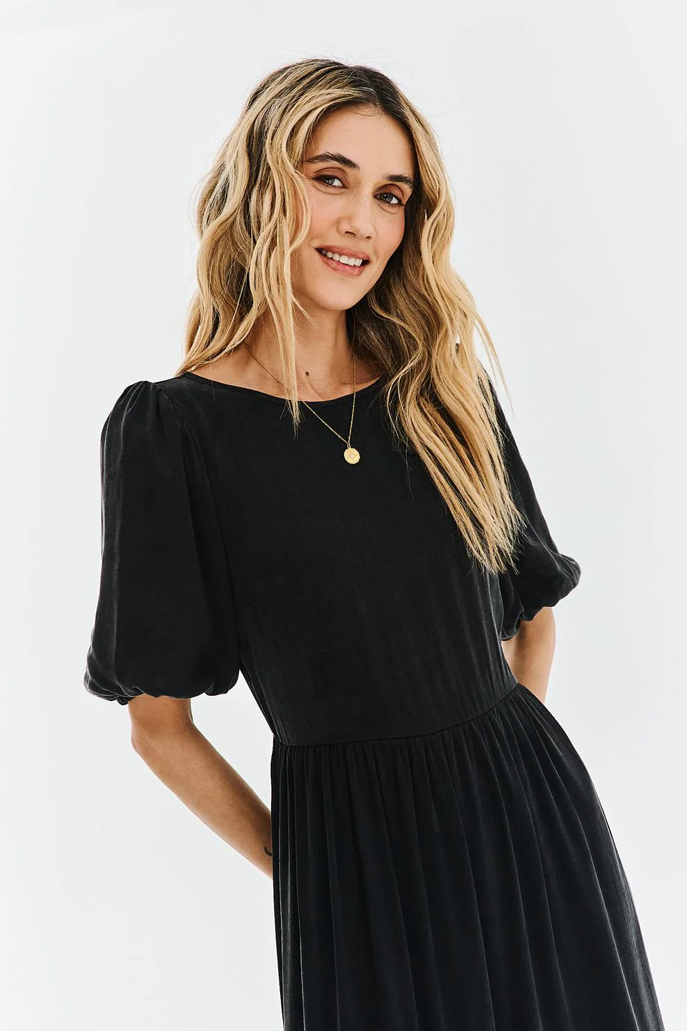 Sukienka midi Black Orchid - Image 5