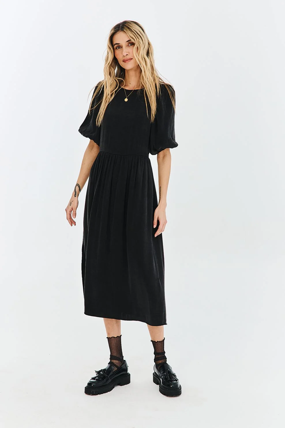 Sukienka midi Black Orchid - Image 6