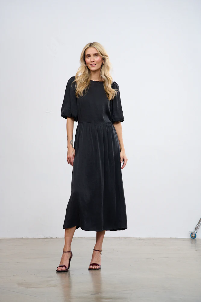 Sukienka midi Black Orchid - Image 9