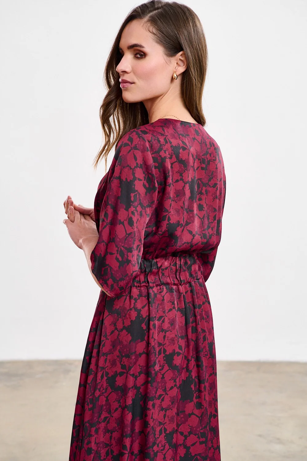 Sukienka midi Cranberry Spark - Image 4