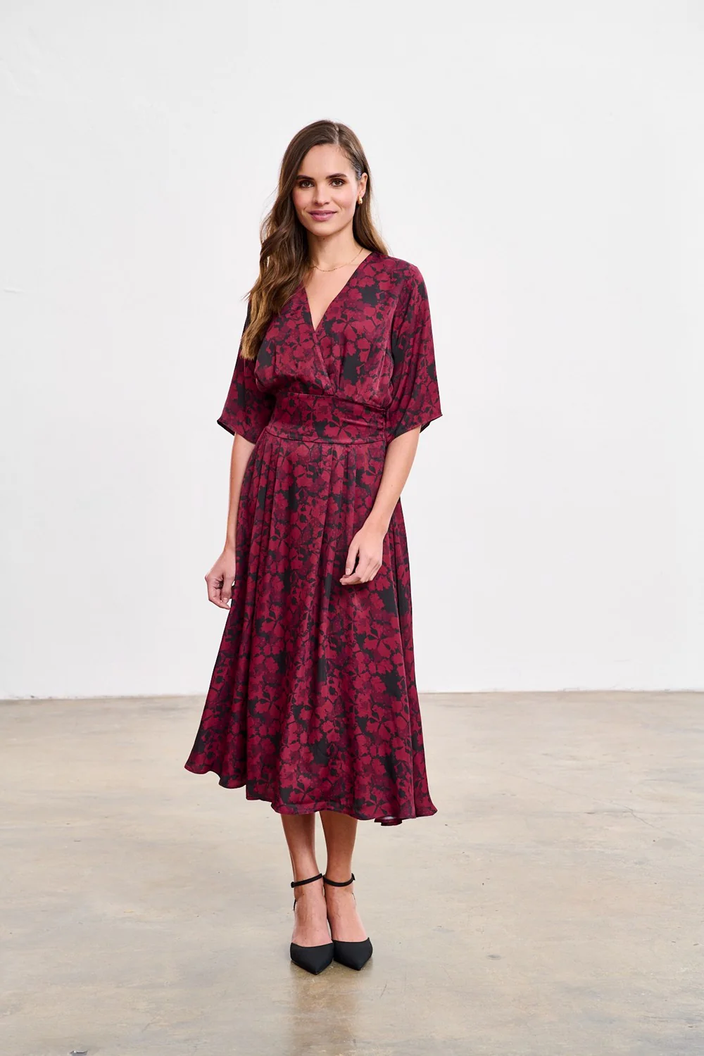 Sukienka midi Cranberry Spark - Image 8