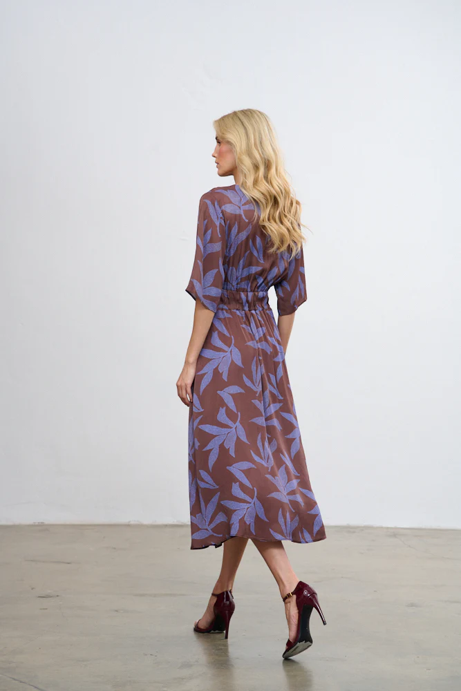 Sukienka midi Lavender Wine - Image 11