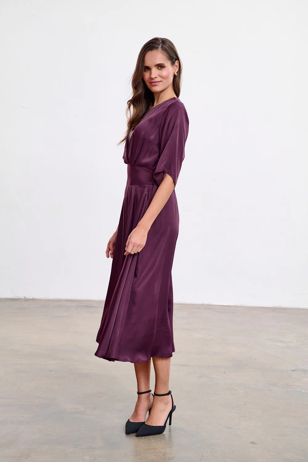 Sukienka midi Plum Affair - Image 18