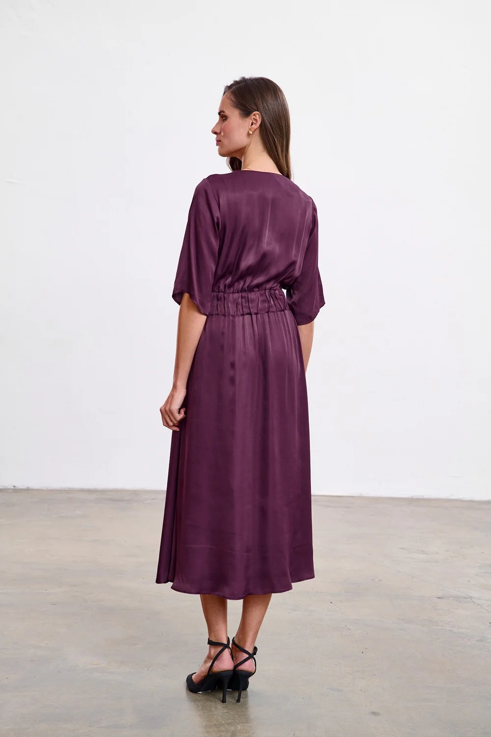 Sukienka midi Plum Affair - Image 6
