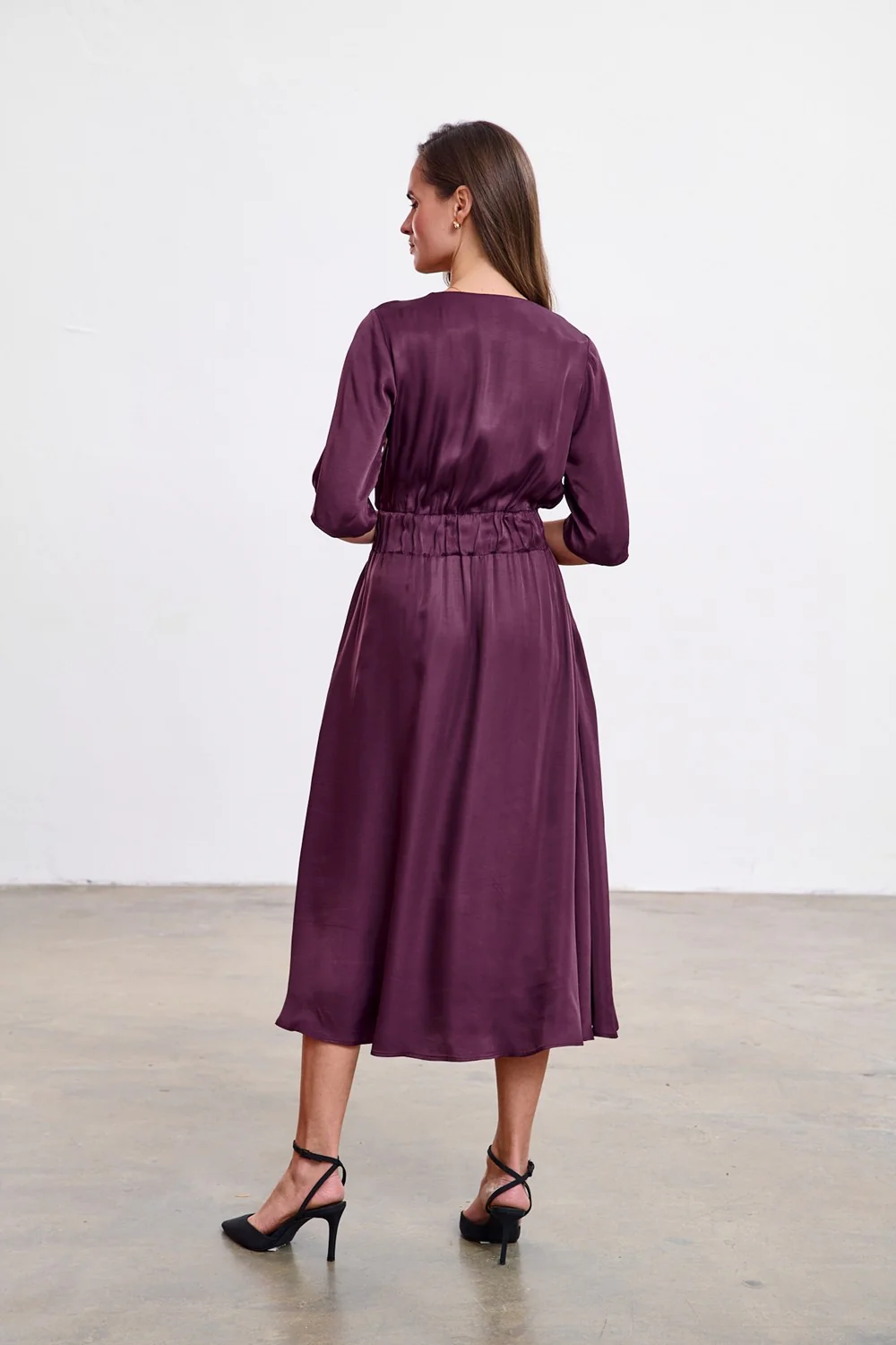 Sukienka midi Plum Affair - Image 7