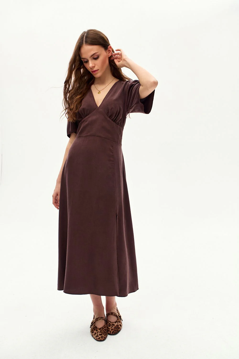 Sukienka midi Cinnamon Chic - Image 5