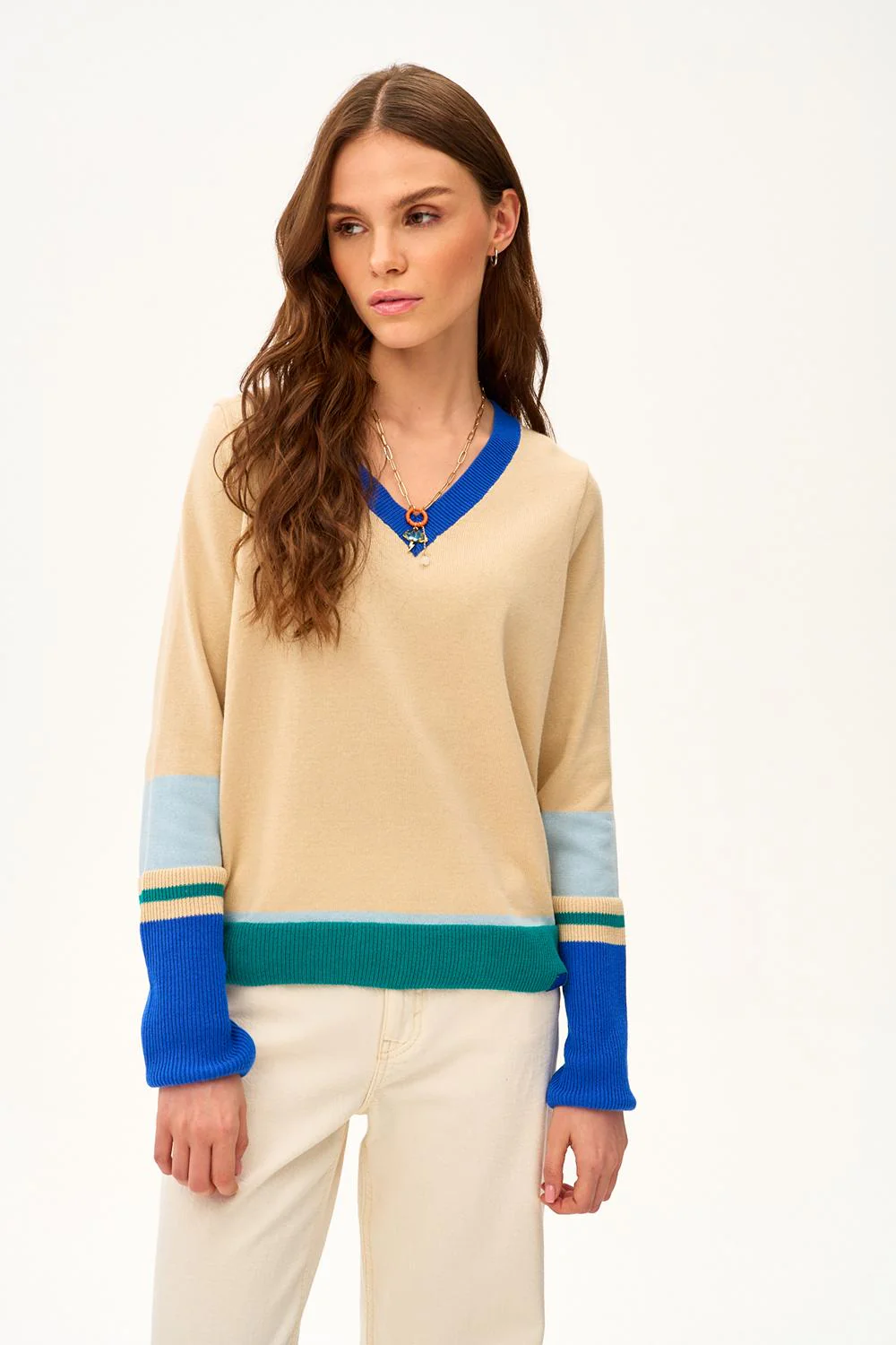 Sweter bawełniany Fresh Direction - Image 7