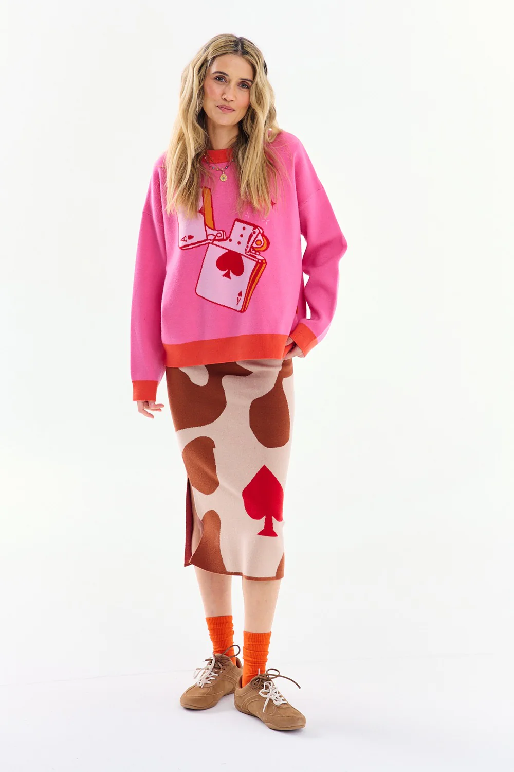 Sweter Heart on Fire - Image 4