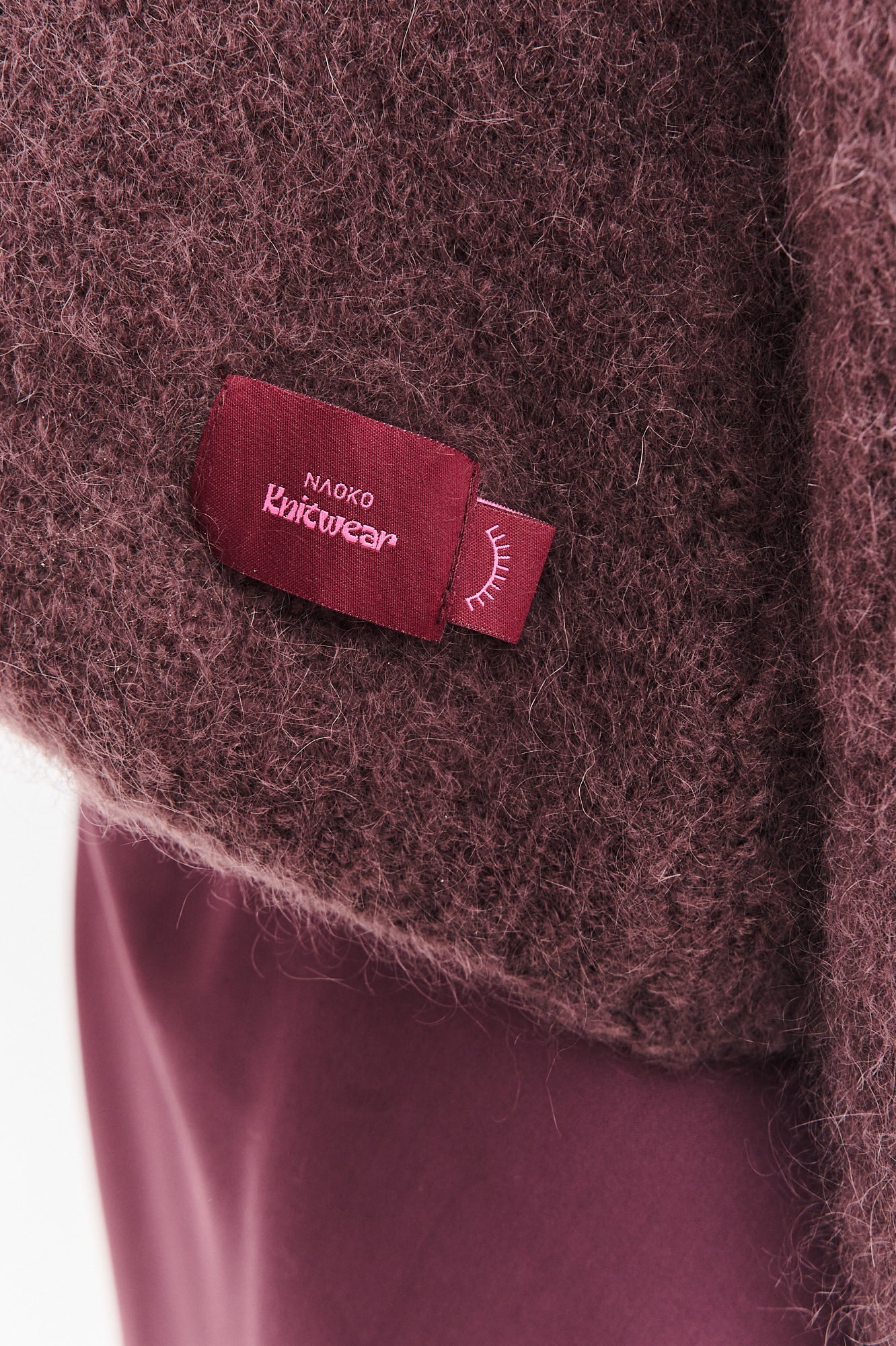 Sweter moherowy Brown Mirage - Image 11