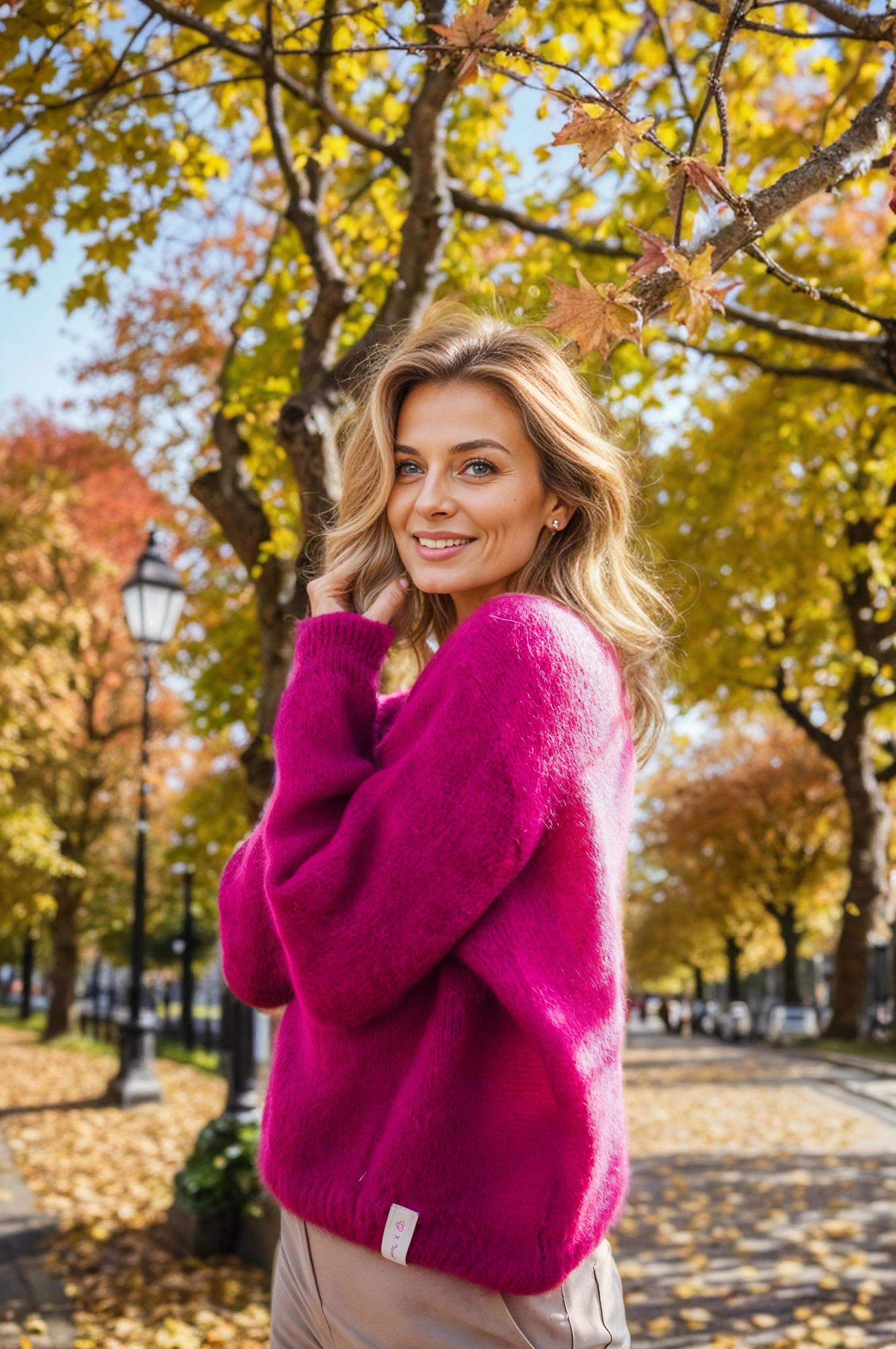 Sweter moherowy Sugar Plum - Image 16