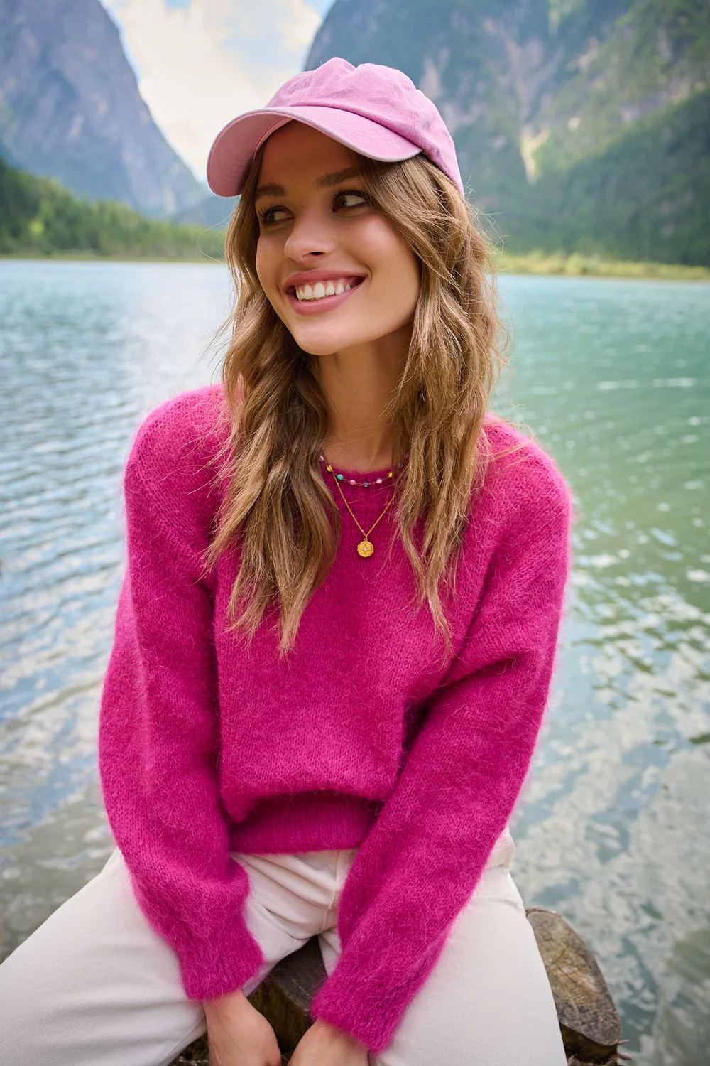 Sweter moherowy Sugar Plum - Image 3