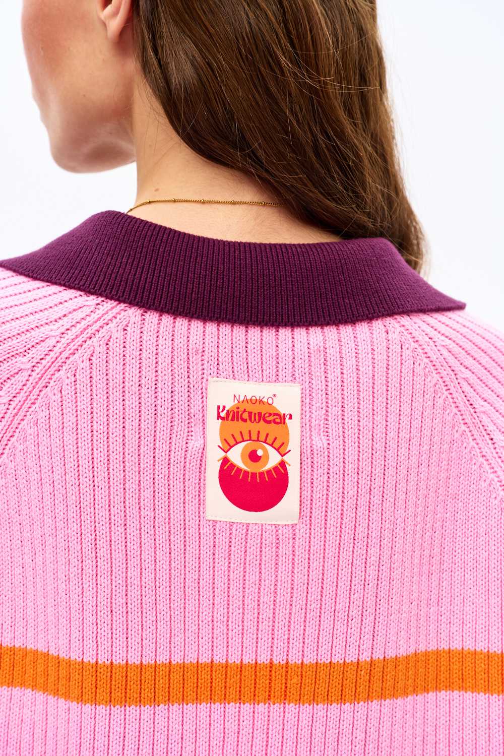 Sweter polo Pink Cloud - Image 15