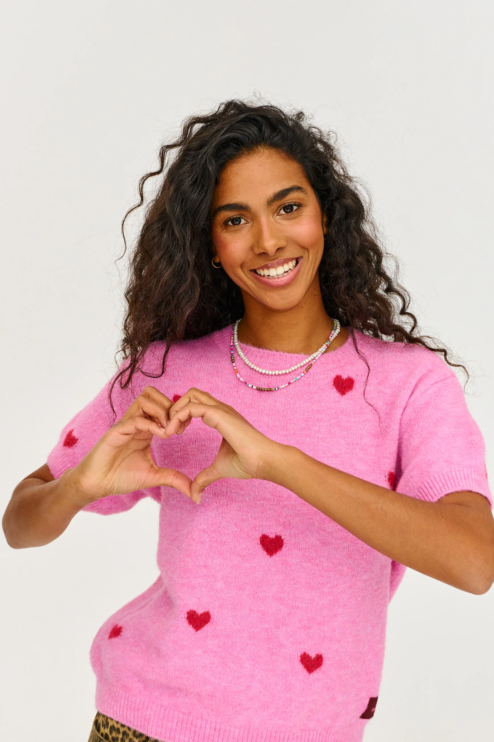 Sweter z krótkim rękawem Heartbeat - Image 3