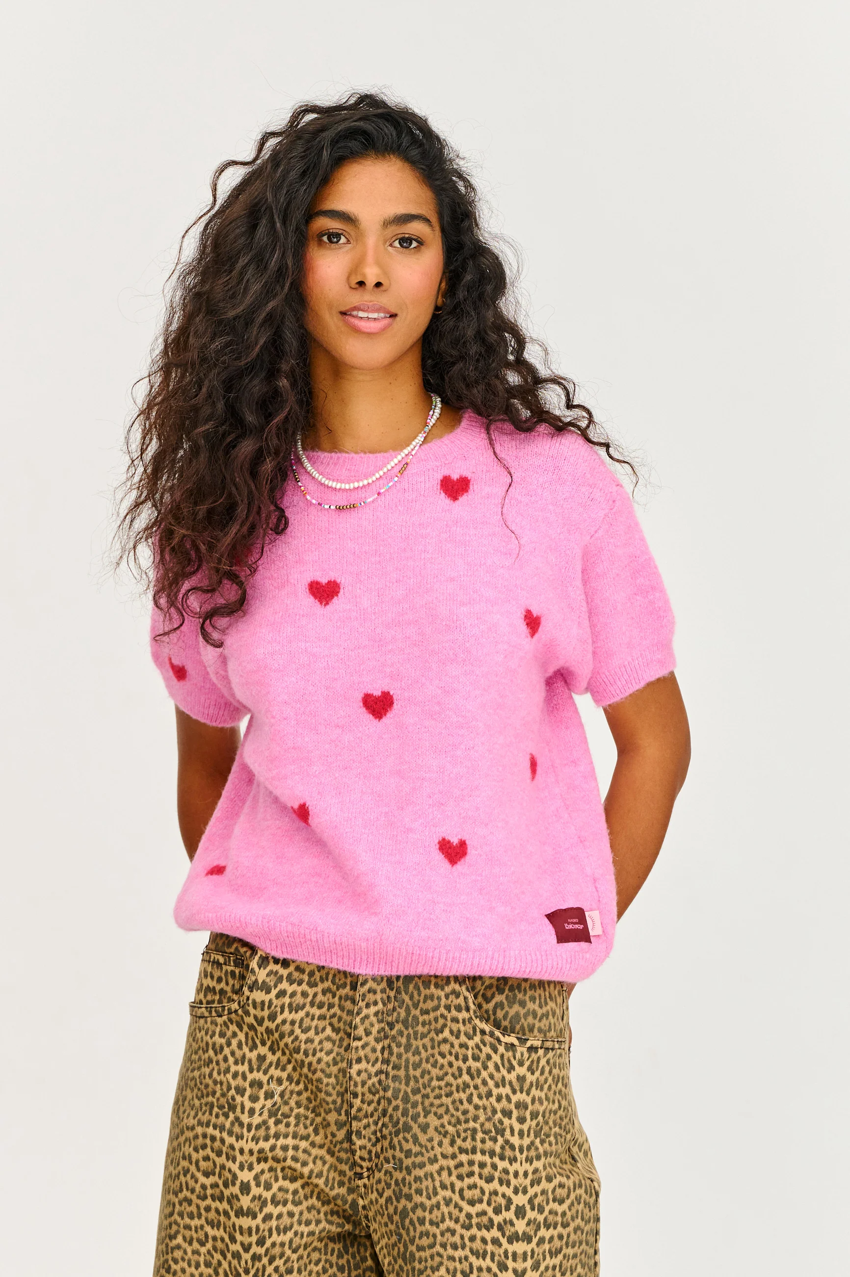 Sweter z krótkim rękawem Heartbeat - Image 8