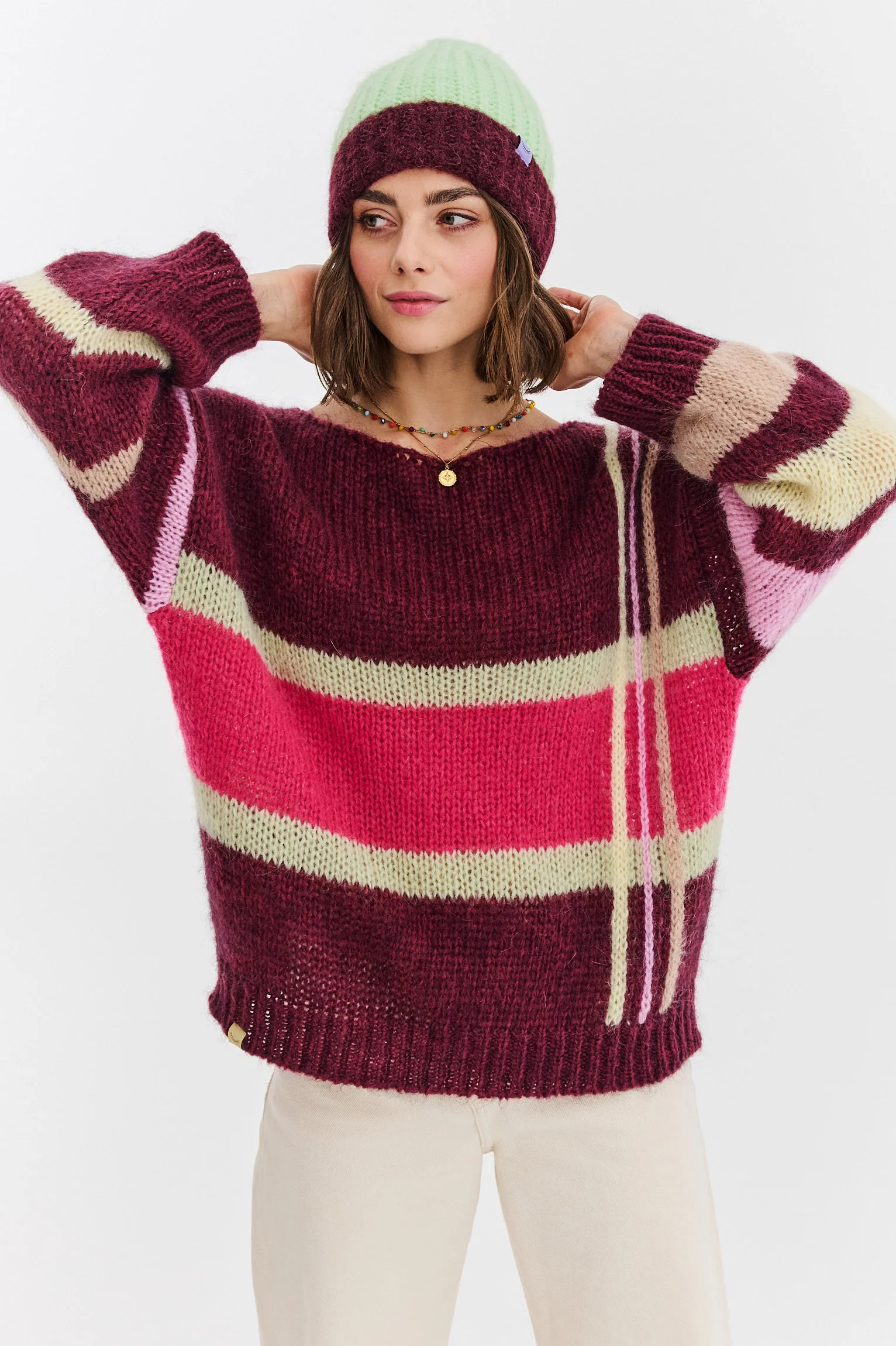 Sweter z wełną Creative Code - Image 14