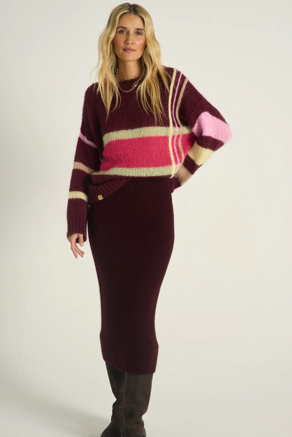 Sweter z wełną Creative Code - Image 2