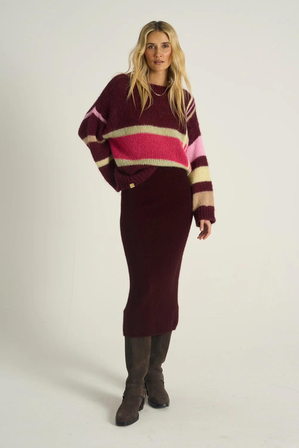 Sweter z wełną Creative Code - Image 3