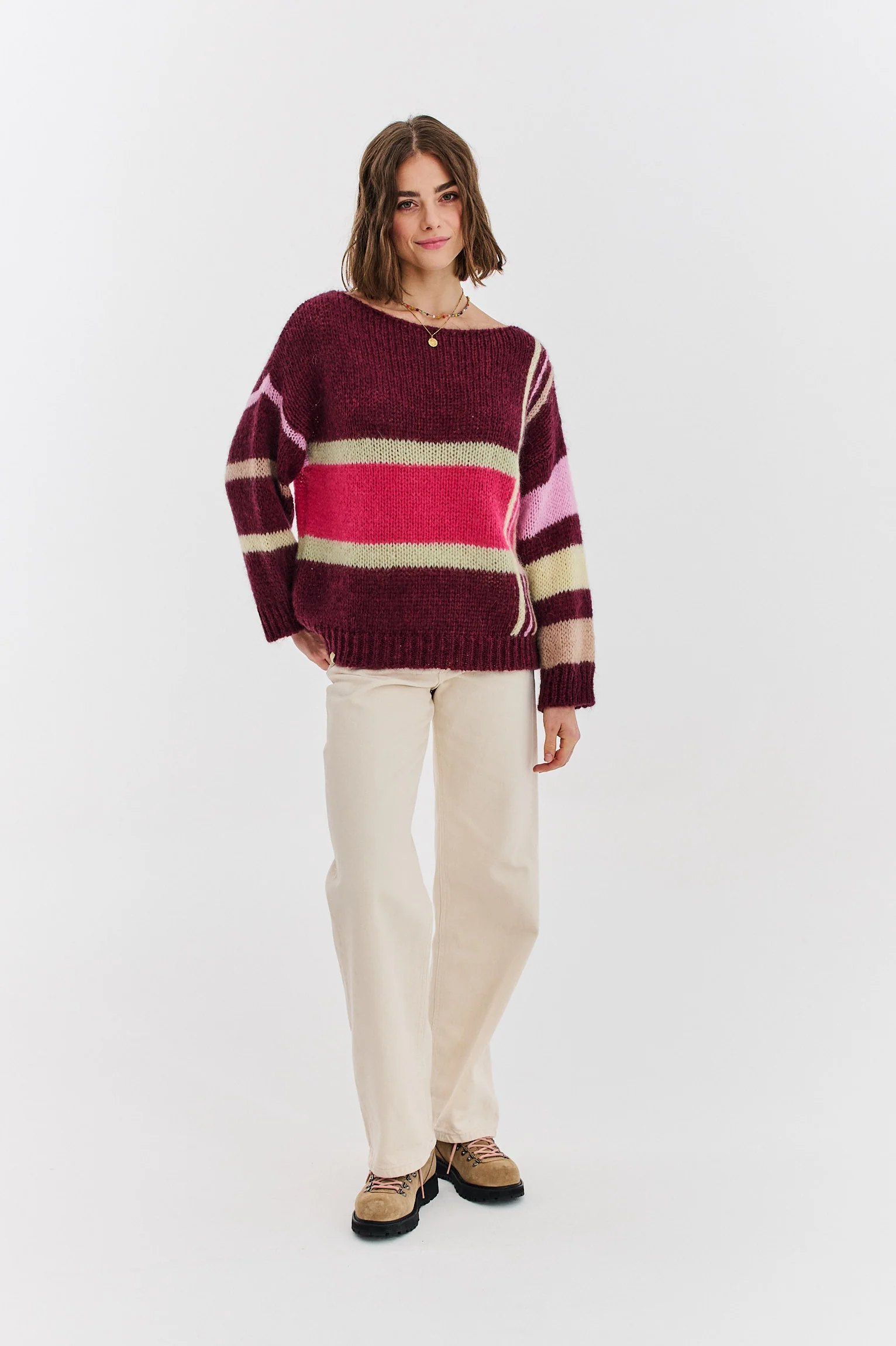 Sweter z wełną Creative Code - Image 8