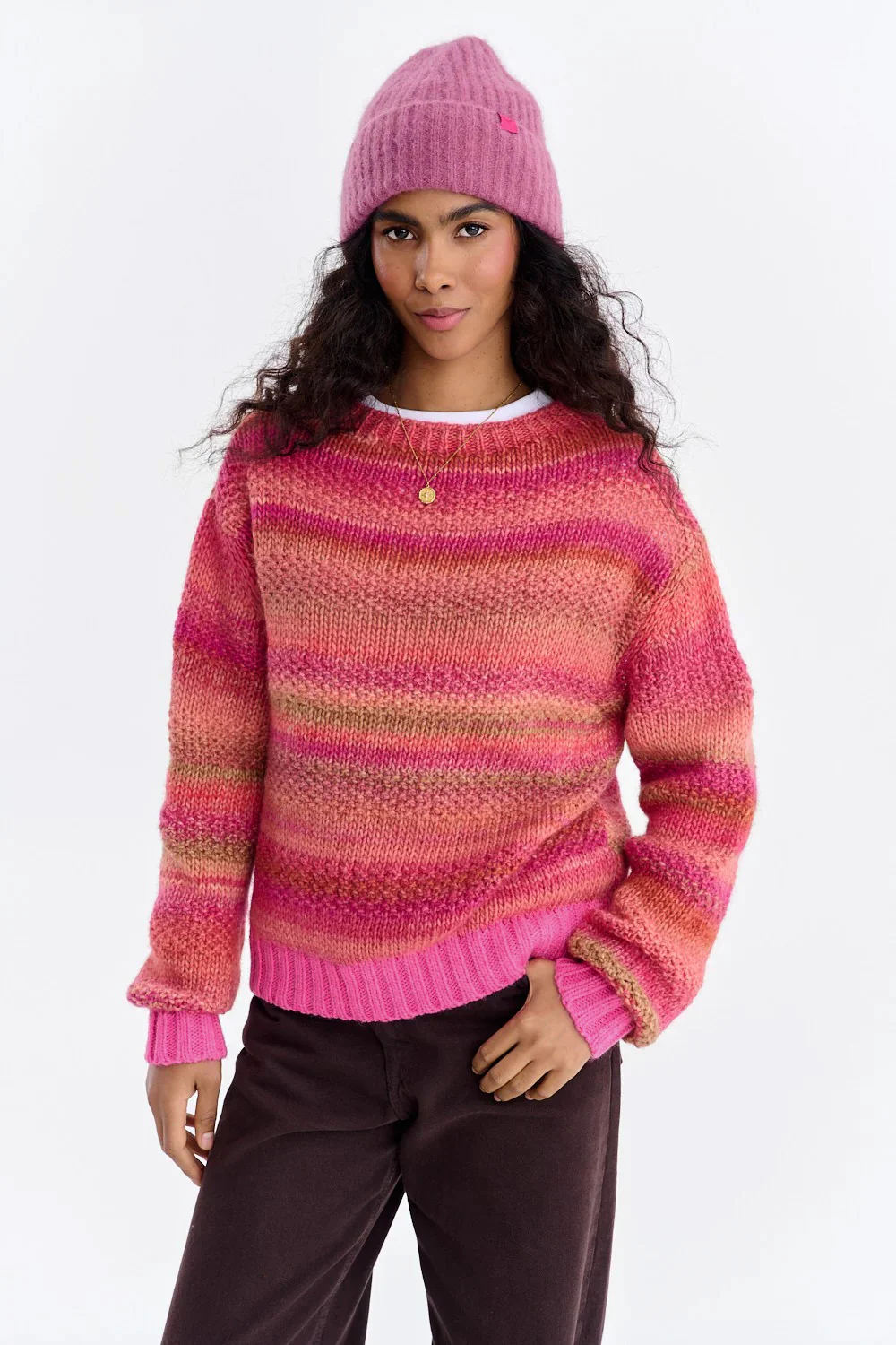 Sweter z wełną Desert Whisper - Image 15