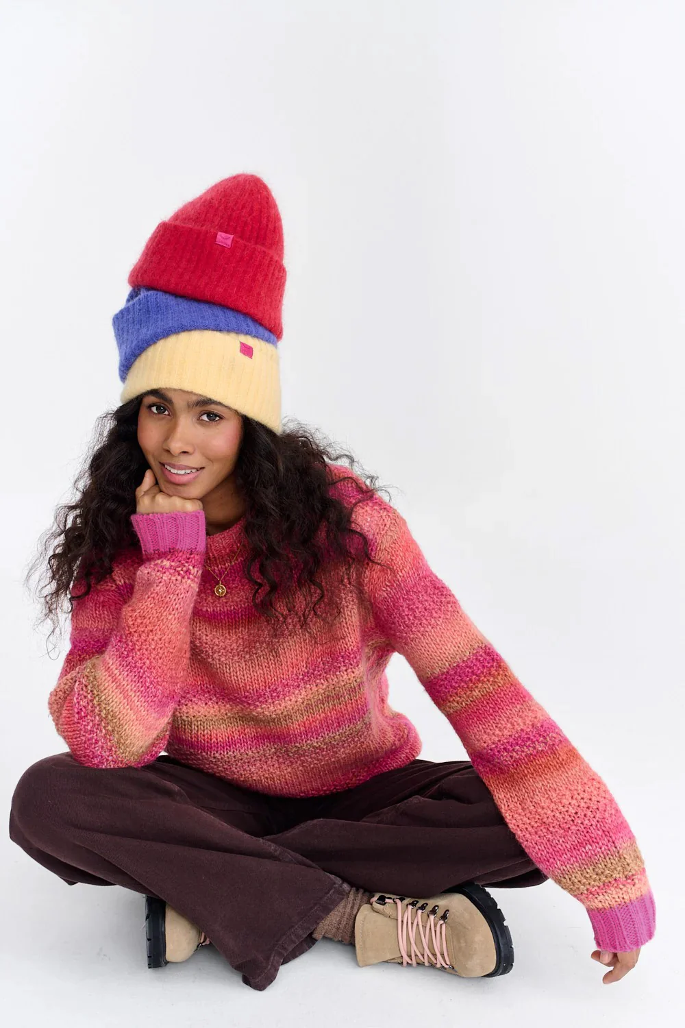 Sweter z wełną Desert Whisper - Image 6