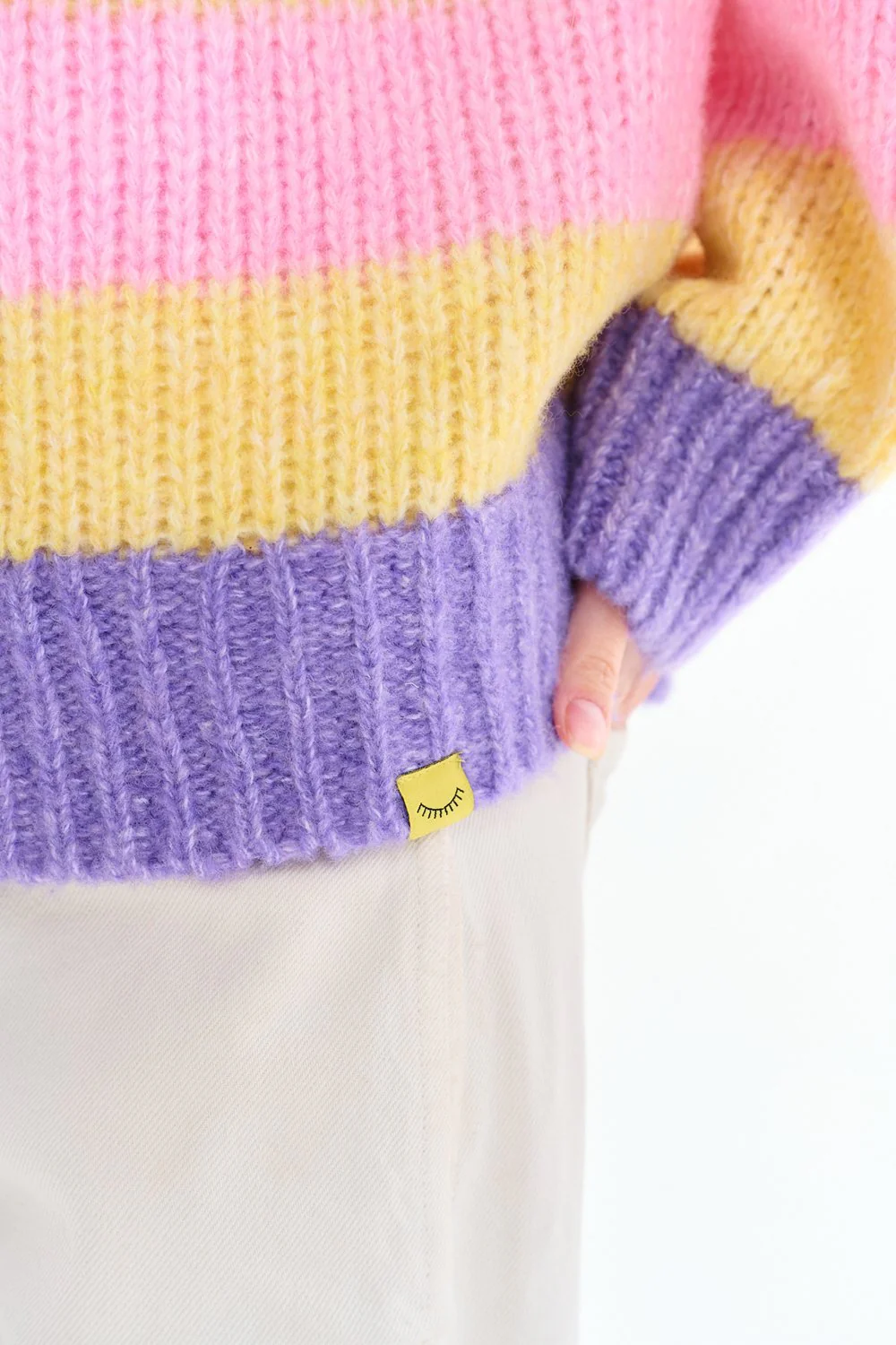 Sweter z wełną Lemon Sorbet - Image 12